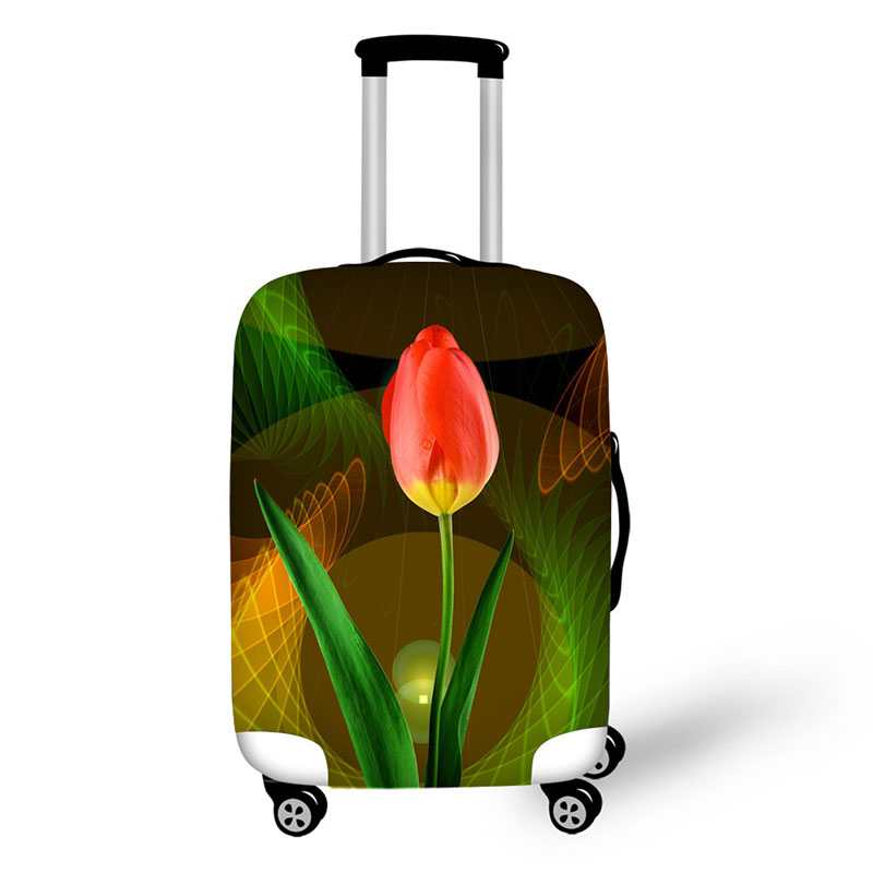 Waterproof Suitcase Cover Protector - Soyut Tasarım bagaj koruyucu kapak bavul