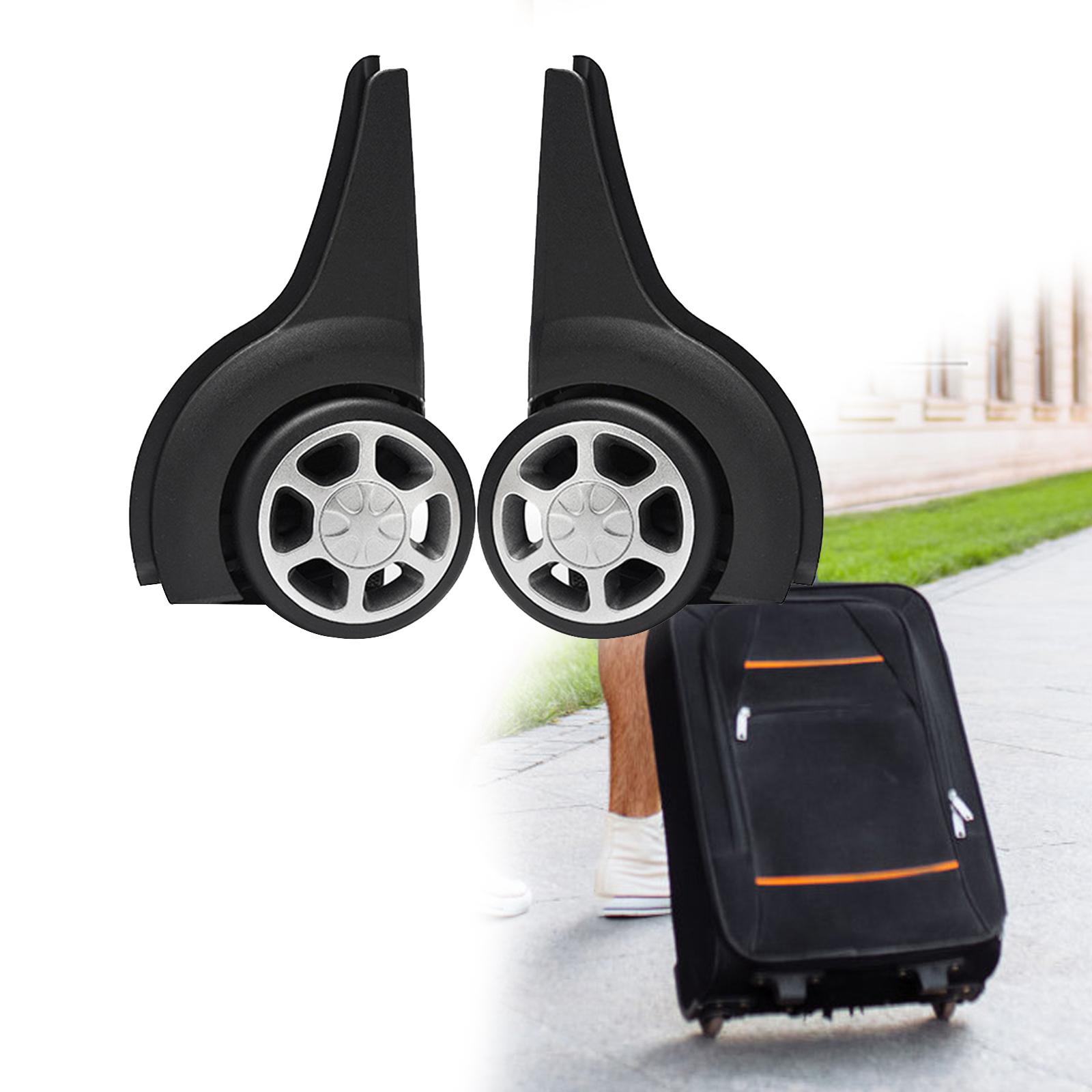 Silent Replacement Luggage Wheels - 2x yedek bagaj tekerlekleri sessiz dayanıklı