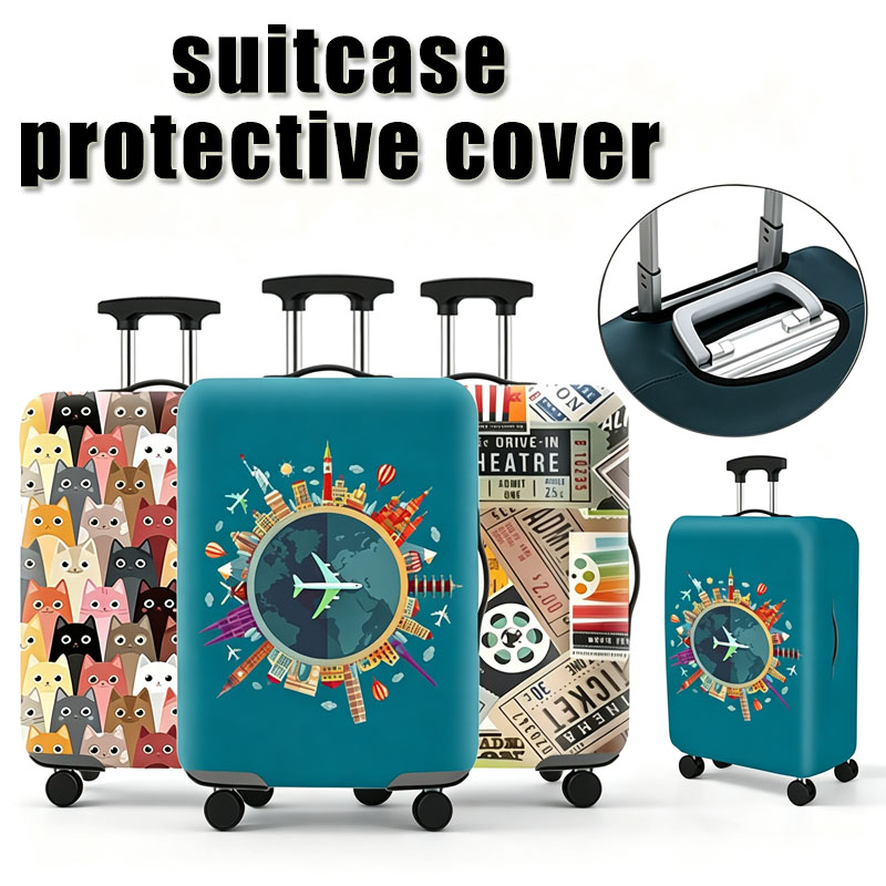Waterproof Suitcase Cover Protector - Yeni Seyahat Bavulları Koruyucu Taşıyıcı Su