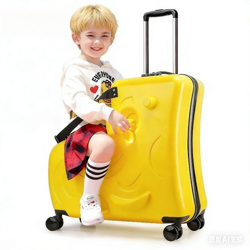 Kids Ride On Suitcase Scooter - Çocuklar İçin Tekerlekli Scooter Valiz, Yürümeye