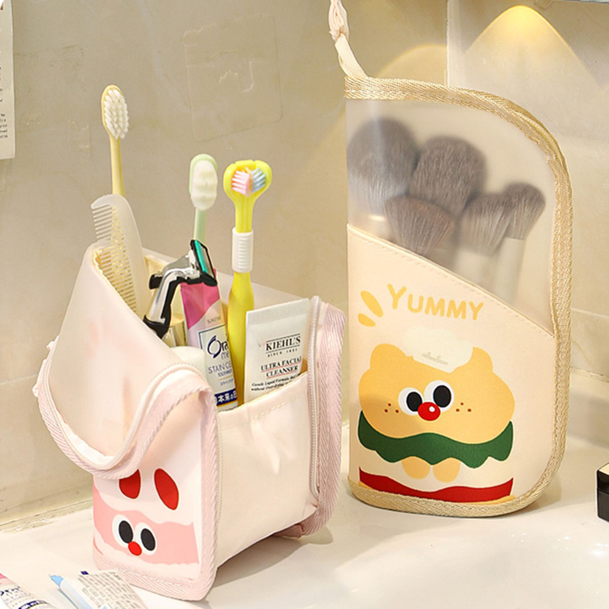 Cosmetic Bags - 1 adet kozmetik çantası seyahat standı
