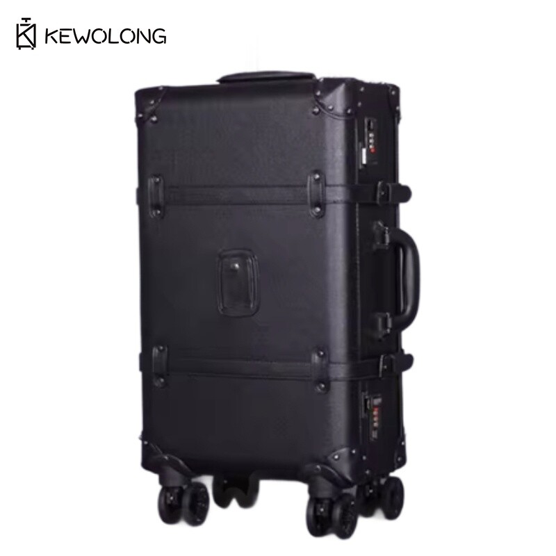 Retro Vintage Trunk Suitcase - Vintage 20 24 Bavul Seti -