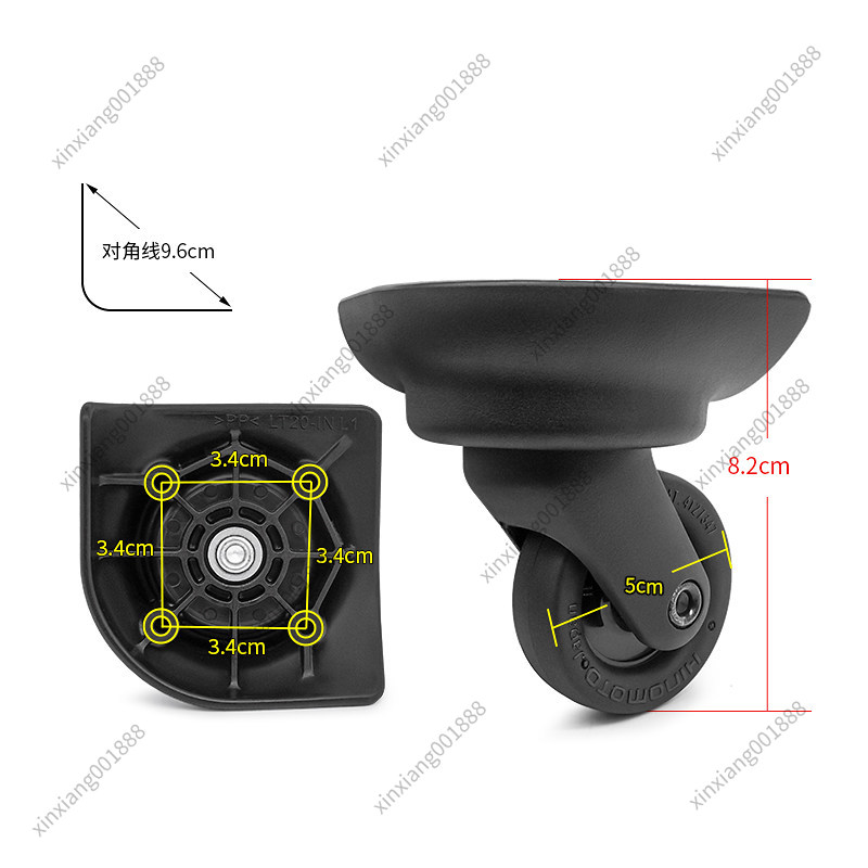 Samsonite Bagaj Yedek Tekerlek - Silent Replacement Luggage Wheels incelemesi ve fiyatı