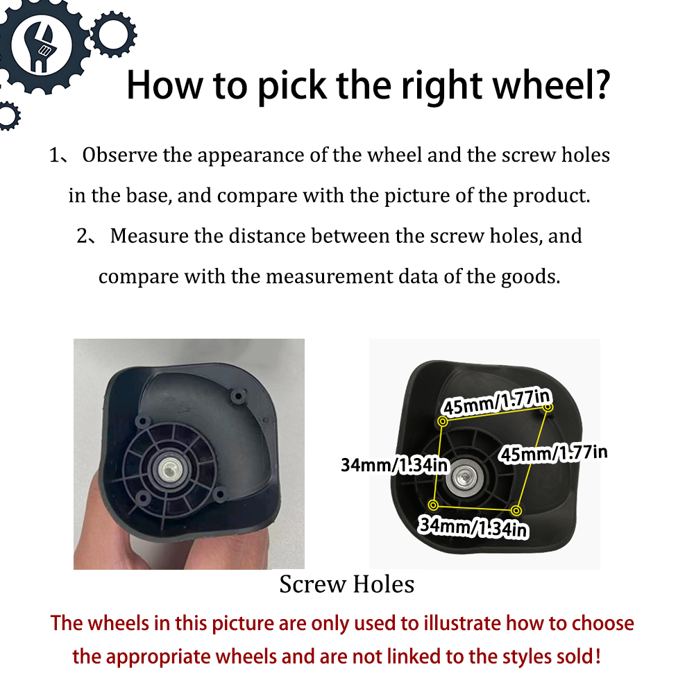 American Tourister Benlun BL-1 - Silent Replacement Luggage Wheels incelemesi ve fiyatı
