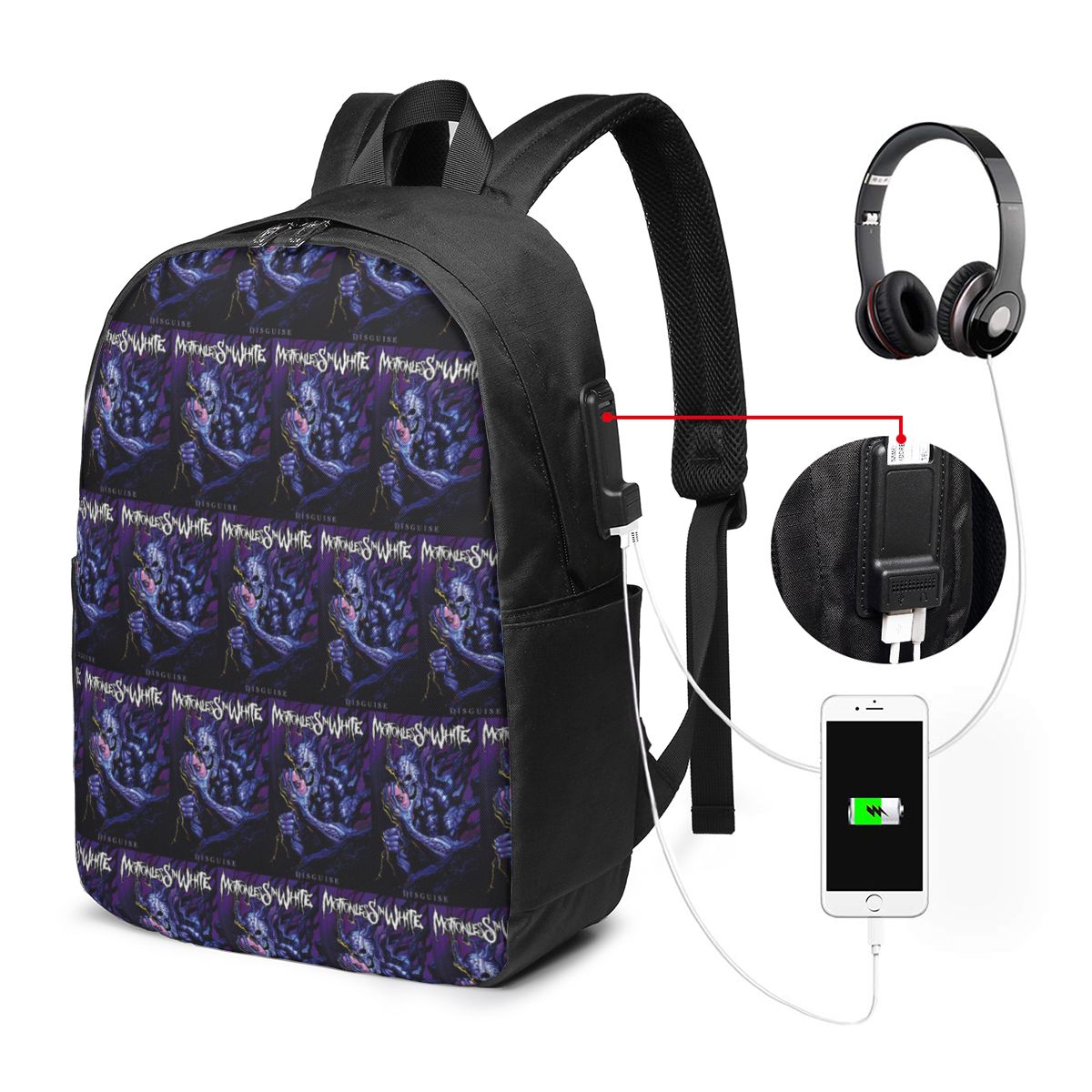 Hareketsiz Beyaz Sırt Çantası  - Travel Bags incelemesi ve fiyatı