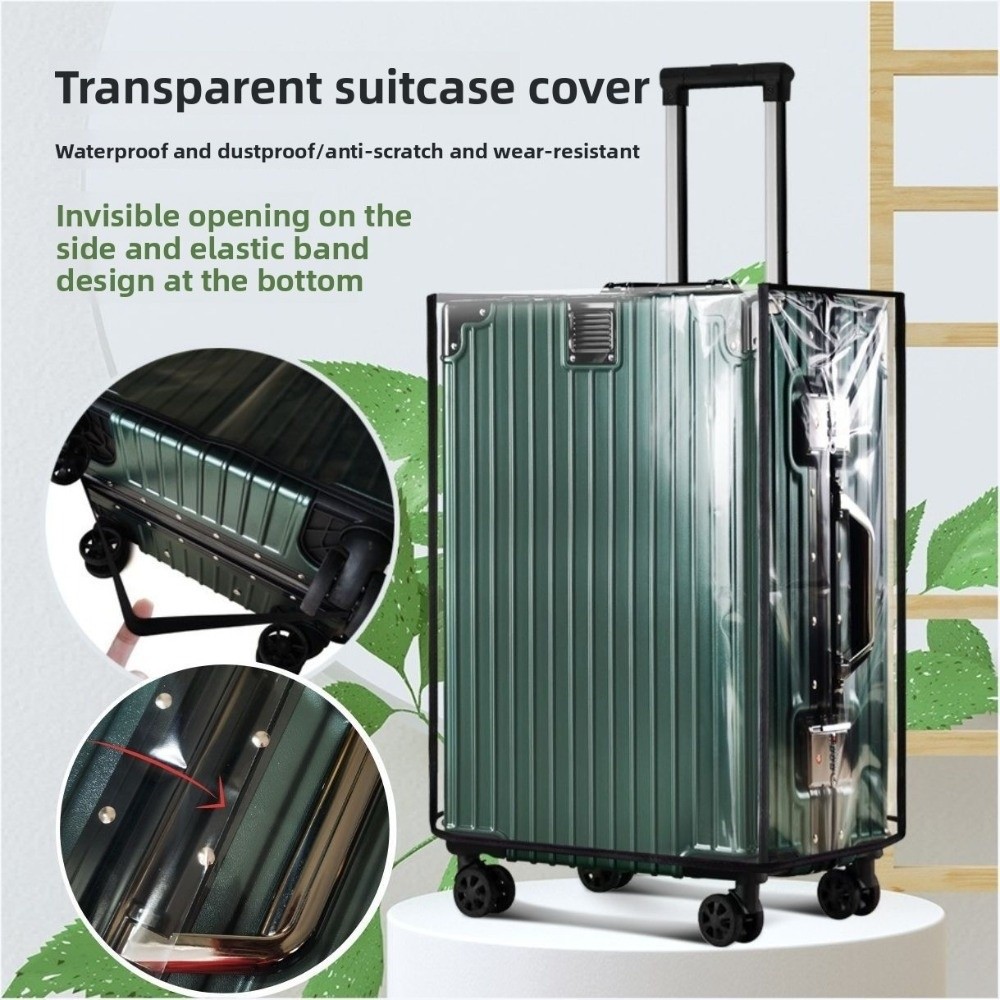 18-30 inç Seyahat Bagaj Kapağı - Luggage Protective Cover Transparent incelemesi ve fiyatı