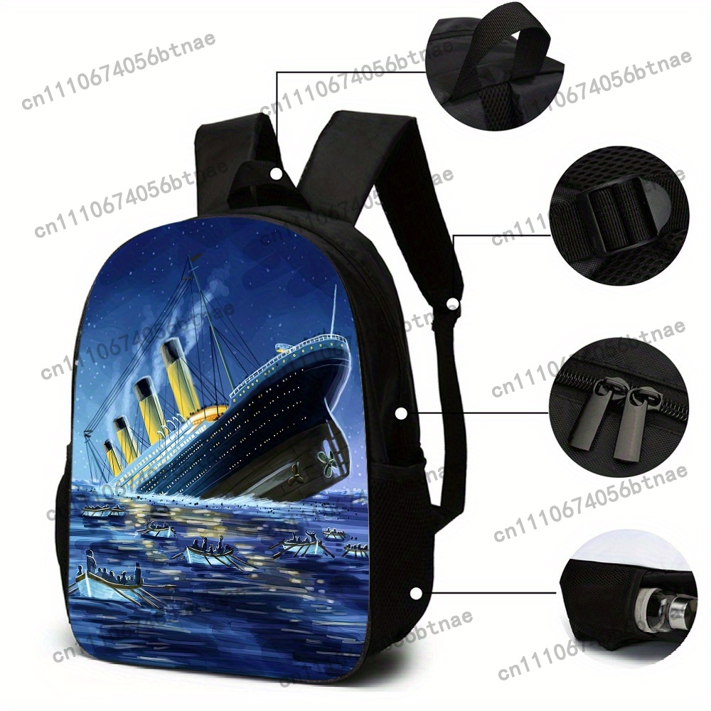 3 Parça Titanic Desenli Sırt Ç - Handbags incelemesi ve fiyatı