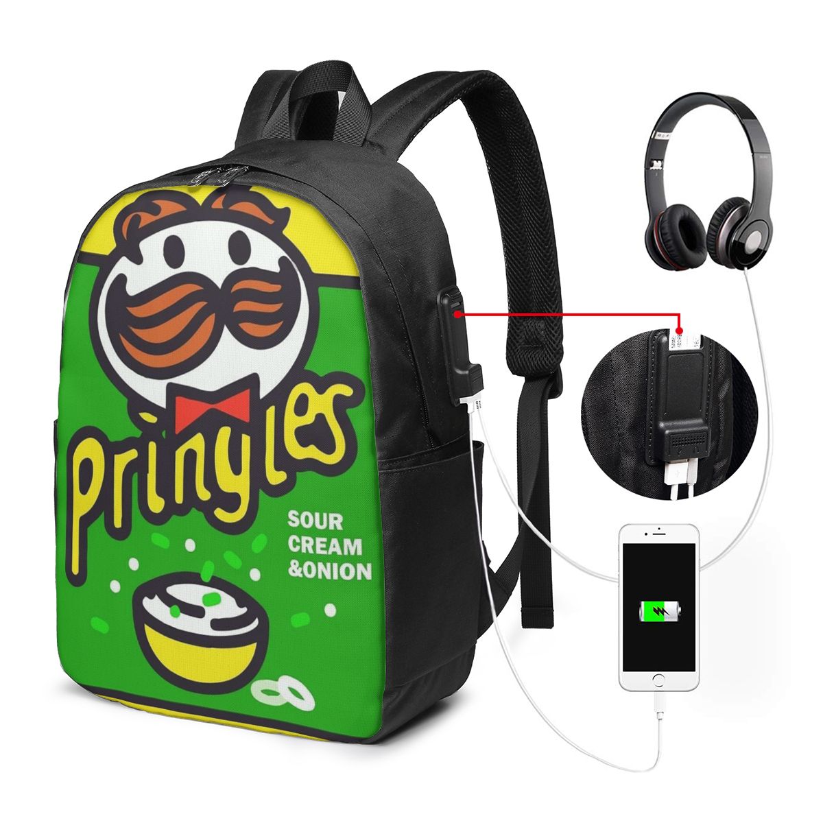 Patates Cipsleri Pringles Bask - Travel Bags incelemesi ve fiyatı