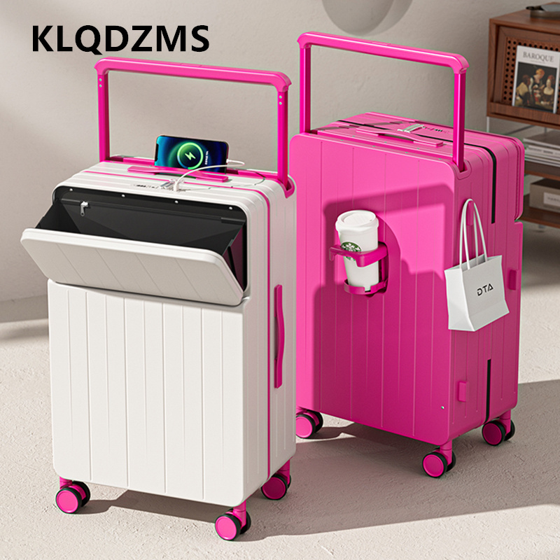 KLQDZMS Çok Fonksiyonlu Bavul  - Front Opening Laptop Luggage 24 Inch incelemesi ve fiyatı