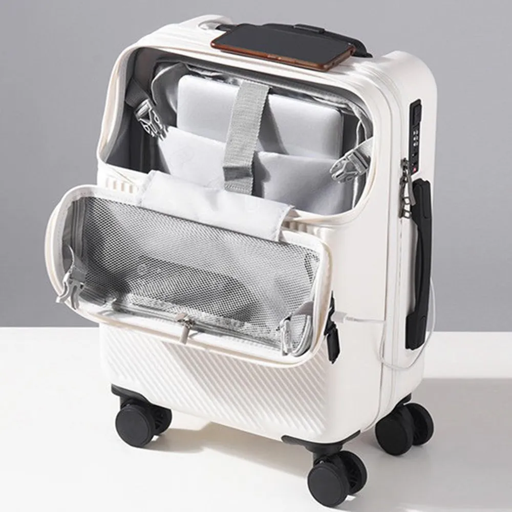 Ön Açılır Kapaklı Trolley Çant - Front Opening Laptop Luggage 24 Inch incelemesi ve fiyatı