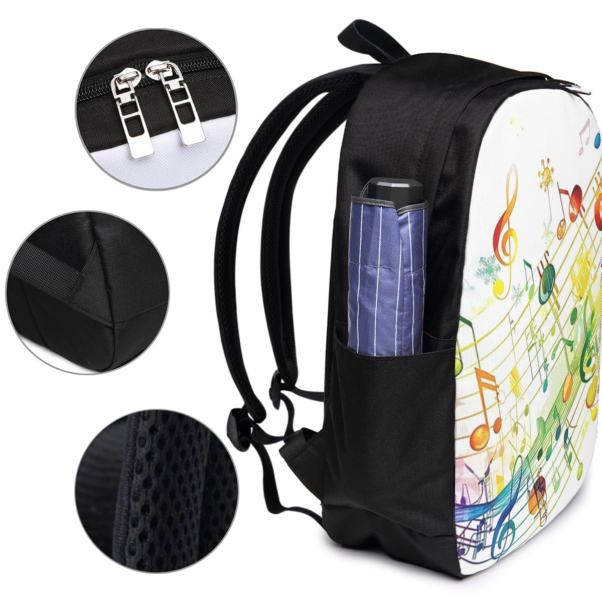 Soyut Piyano Tuşları Müzik Not - Travel Bags incelemesi ve fiyatı