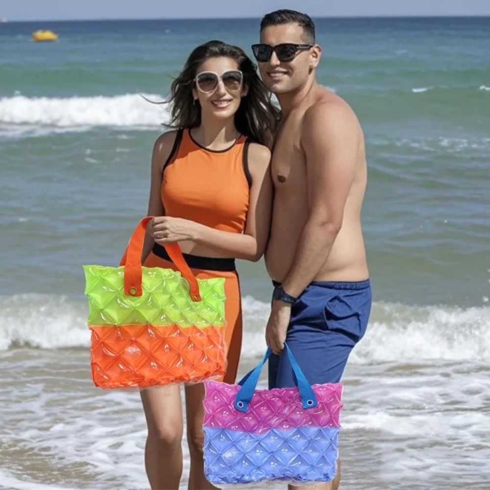 Sahil Tatili PVC Baskılı Şişme - Handbags incelemesi ve fiyatı