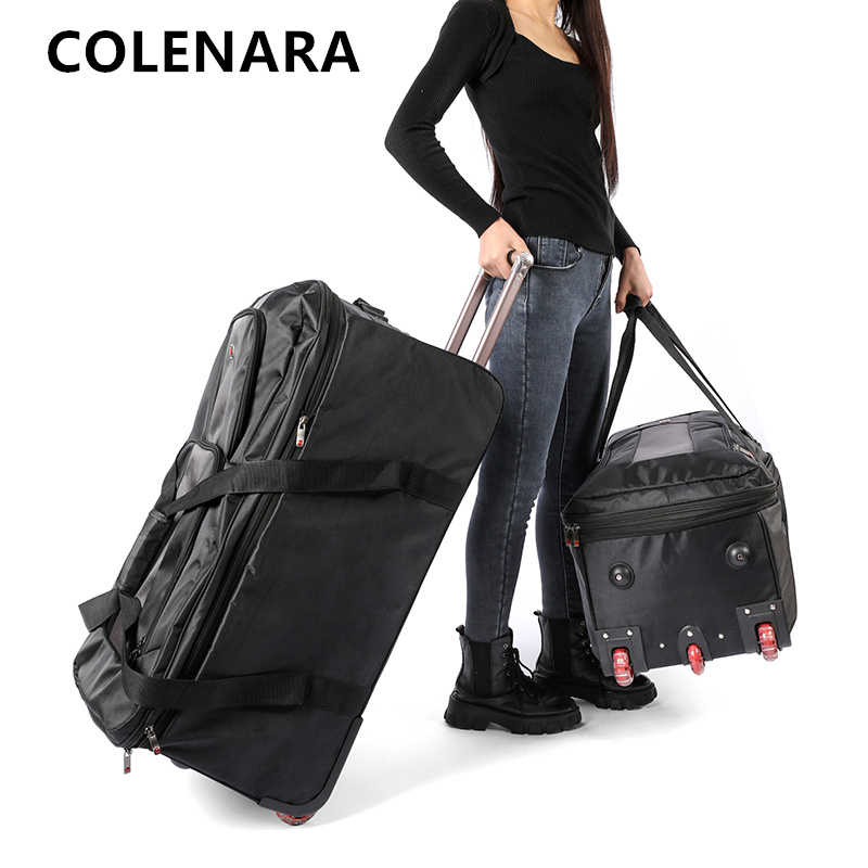 COLENARA Büyük Kapasiteli Çekç - Foldable Rolling Luggage Bag incelemesi ve fiyatı