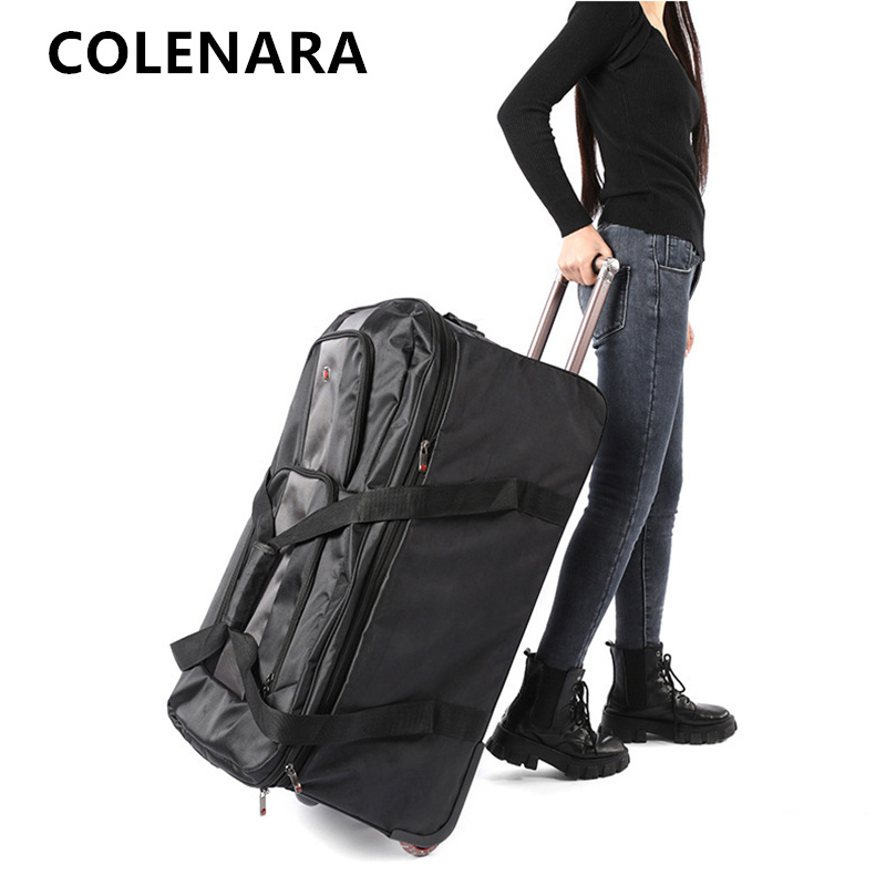 COLENARA Büyük Kapasiteli Çekç - Foldable Rolling Luggage Bag incelemesi ve fiyatı