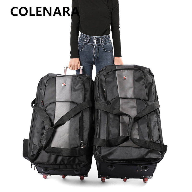 COLENARA Büyük Kapasiteli Çekç - Foldable Rolling Luggage Bag incelemesi ve fiyatı