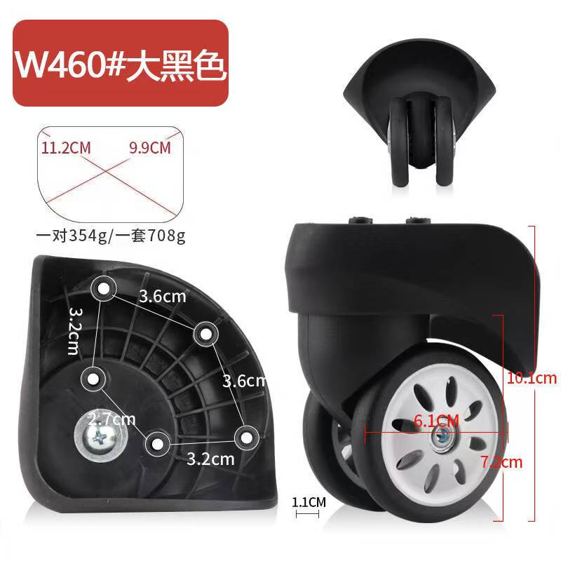 Kumaş valizler için tekerlekle - Silent Replacement Luggage Wheels incelemesi ve fiyatı