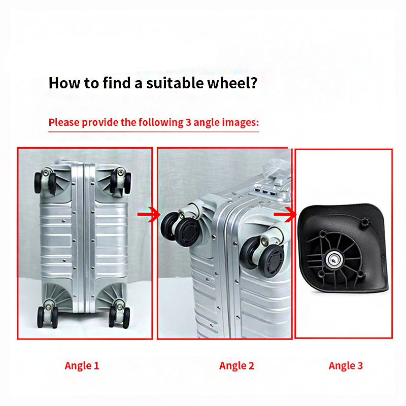 Kumaş valizler için tekerlekle - Silent Replacement Luggage Wheels incelemesi ve fiyatı