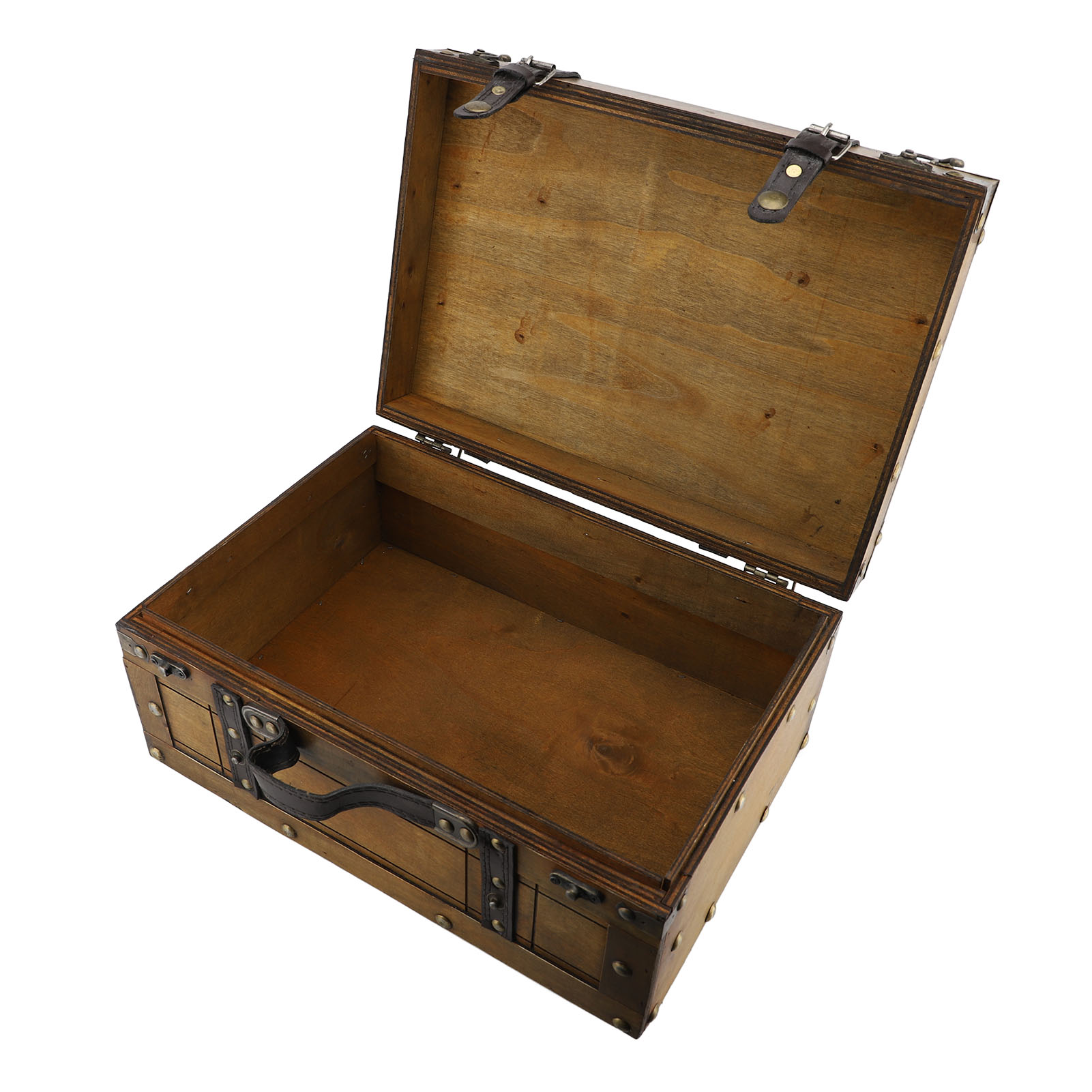 Retro Bavul Sentetik Ahşap Vin - Retro Vintage Trunk Suitcase incelemesi ve fiyatı