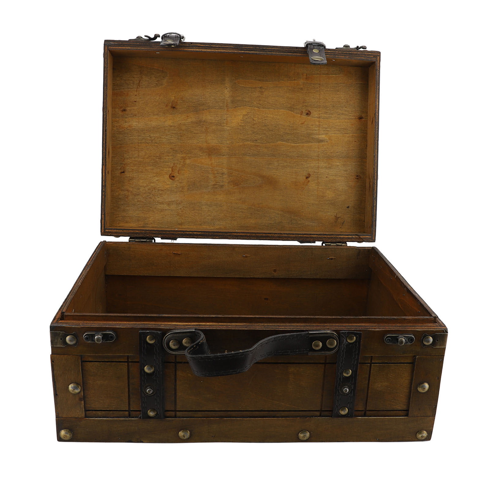 Retro Bavul Sentetik Ahşap Vin - Retro Vintage Trunk Suitcase incelemesi ve fiyatı
