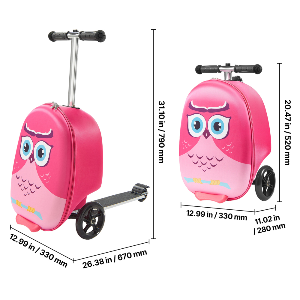 20 İnç Çocuklar İçin Scooter V - Kids Ride On Suitcase Scooter incelemesi ve fiyatı