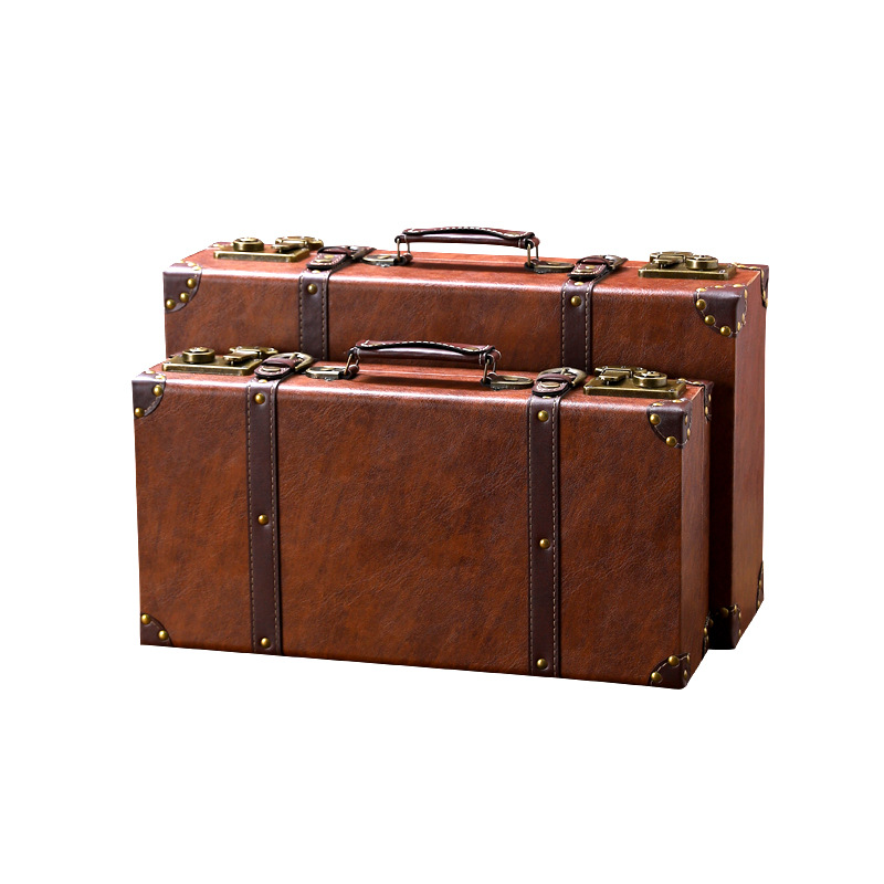Vintage Ahşap Bavul Çok Amaçlı - Retro Vintage Trunk Suitcase incelemesi ve fiyatı