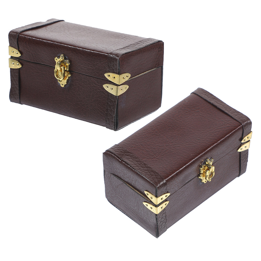 2 Adet Minyatür Vintage Valiz, - Retro Vintage Trunk Suitcase incelemesi ve fiyatı